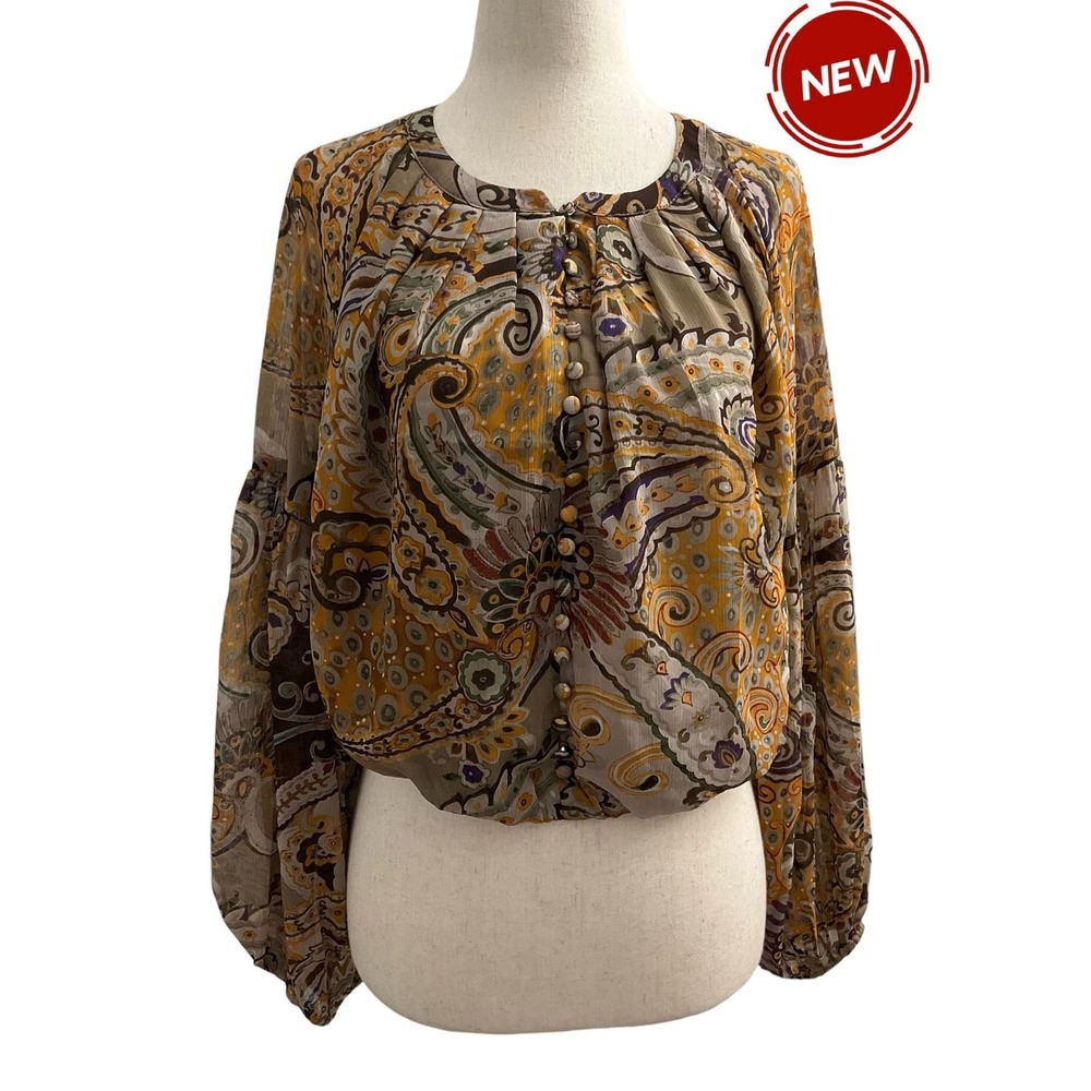Rachel Zoe Multicolor Crop Top Size XS NWT (37-51)